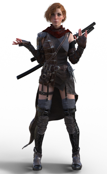 Savaşçı kadın Tara.