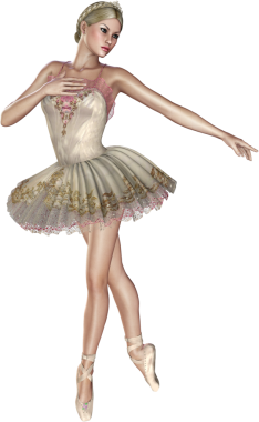 Zarif balerin dans sanatçısı