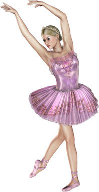 Zarif balerin dans sanatçısı