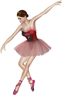 Zarif balerin dans sanatçısı