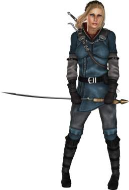 Kılıçlı bir yabancı!