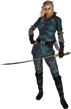 Kılıçlı bir yabancı!