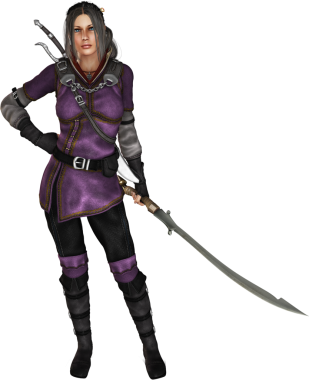 Kılıçlı bir yabancı!