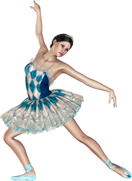 Zarif balerin dans sanatçısı