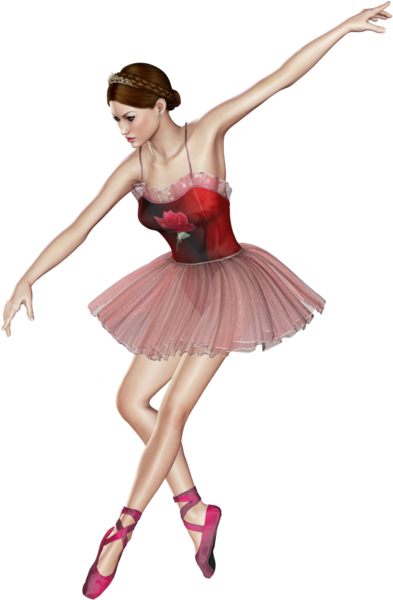 Zarif balerin dans sanatçısı