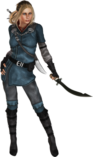 Kılıçlı bir yabancı!