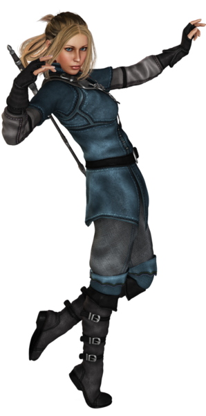 Kılıçlı bir yabancı!