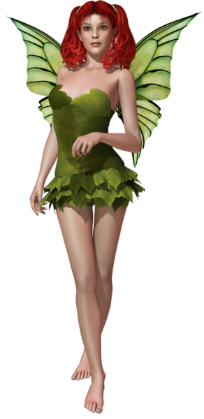 Güzel orman perisi karakteri