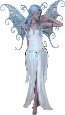 Fantezi sihirli peri karakteri