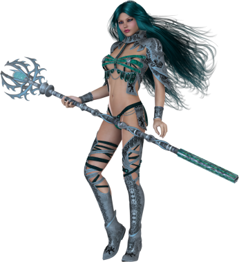 Elf savaşçı fantezi karakteri