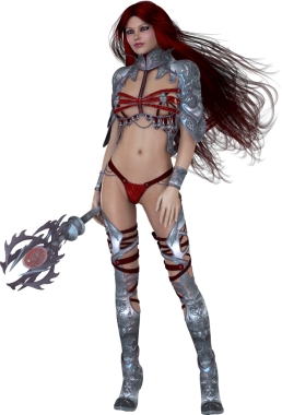 Elf savaşçı fantezi karakteri