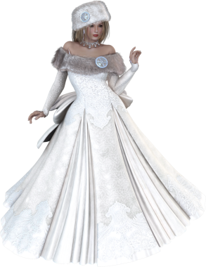 Sıcak kışlık elbise ve şapka