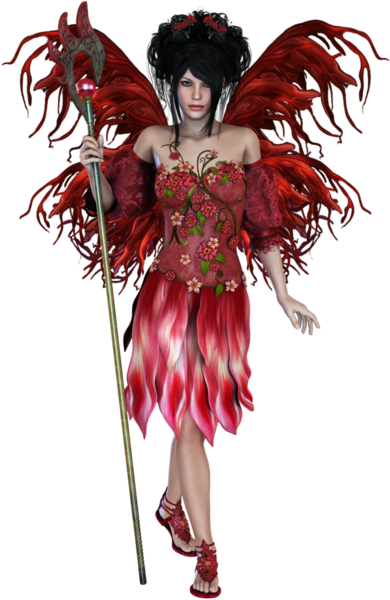 Fantezi sihirli peri karakteri