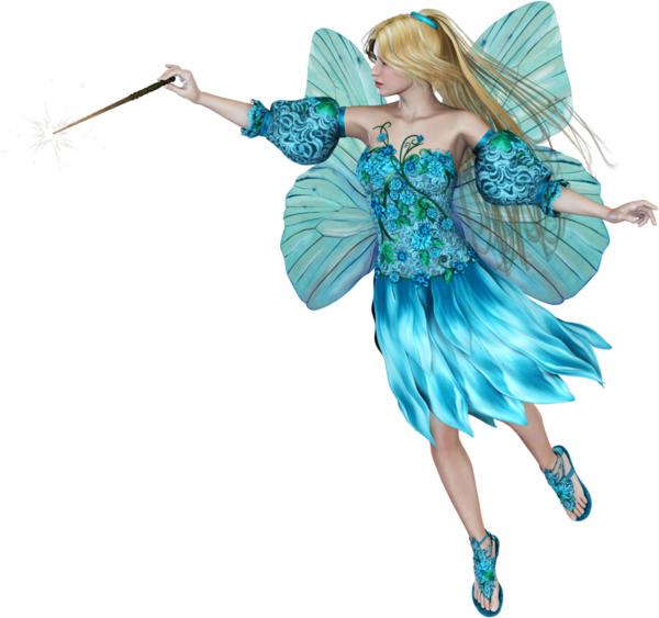 Fantezi sihirli peri karakteri