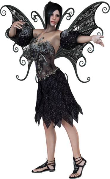 Fantezi sihirli peri karakteri