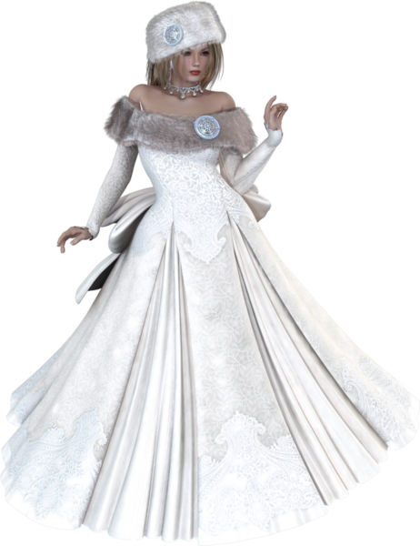 Sıcak kışlık elbise ve şapka