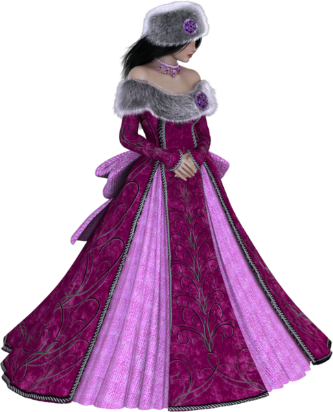 Sıcak kışlık elbise ve şapka