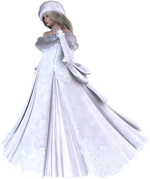 Sıcak kışlık elbise ve şapka