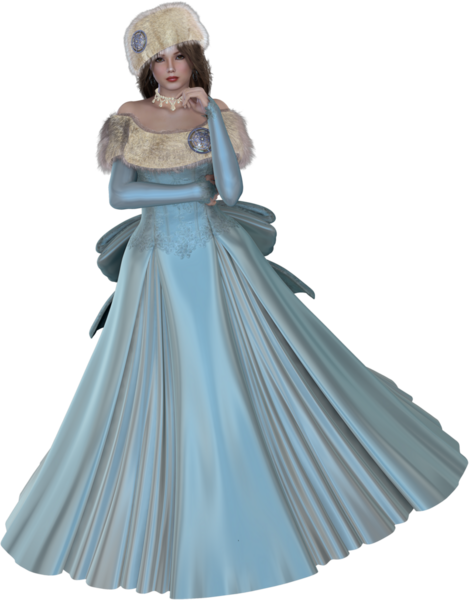 Sıcak kışlık elbise ve şapka