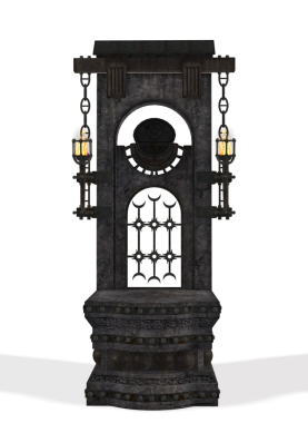 Gotik koyu metal yapısı 