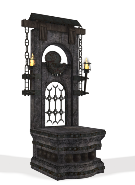 Gotik koyu metal yapısı 