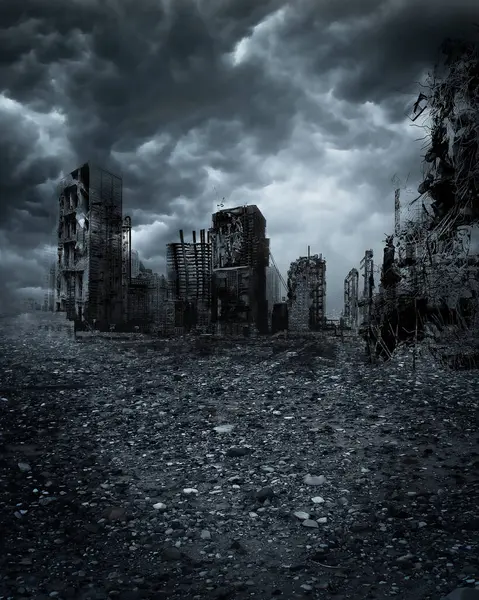 Harabeler önceden yapılmış arkaplan