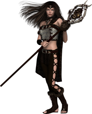 Tahta sopalı Kelt dövüşçüsü