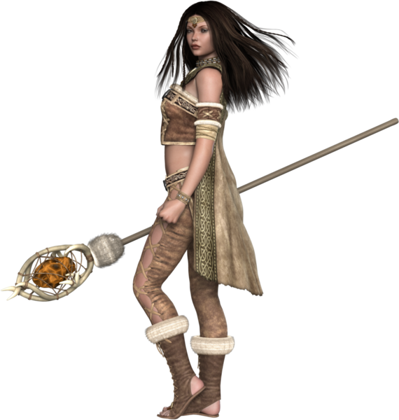 Tahta sopalı Kelt dövüşçüsü