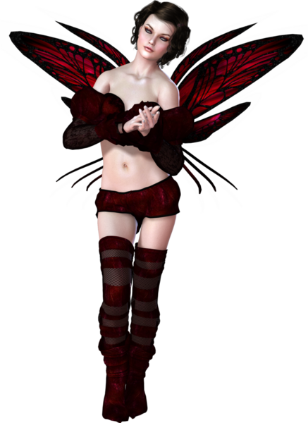 Büyüleyici peri fantezi karakteri