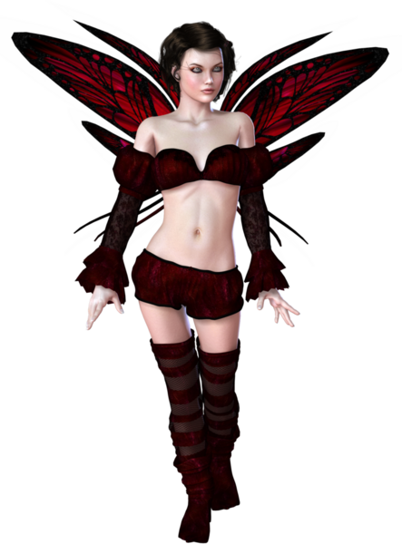 Büyüleyici peri fantezi karakteri