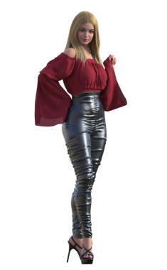 Süslü modern cazibe modeli