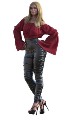 Süslü modern cazibe modeli