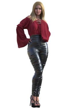 Süslü modern cazibe modeli