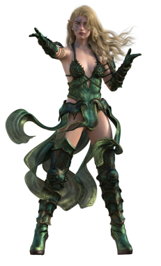 Arcana fantezi karakter modeli