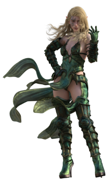 Arcana fantezi karakter modeli