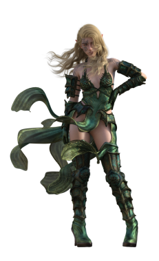 Arcana fantezi karakter modeli