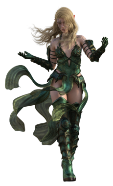 Arcana fantezi karakter modeli