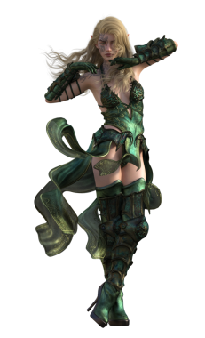 Arcana fantezi karakter modeli