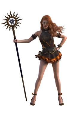 İksir üreticisi büyücü karakter