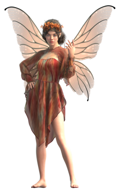 Sonbahar perisi uçuyor