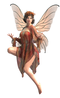 Sonbahar perisi uçuyor