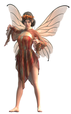 Sonbahar perisi uçuyor