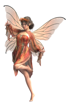 Sonbahar perisi uçuyor