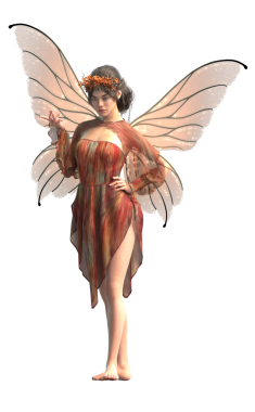 Sonbahar perisi uçuyor