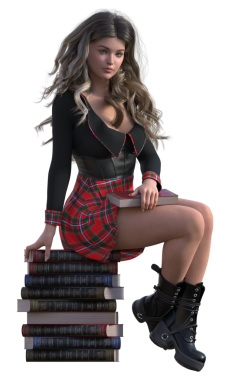 Fantezi cadı akademisi öğrencisi