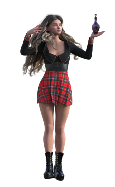 Fantezi cadı akademisi öğrencisi