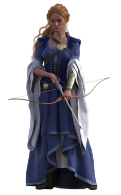 Oklu ortaçağ bakiresi