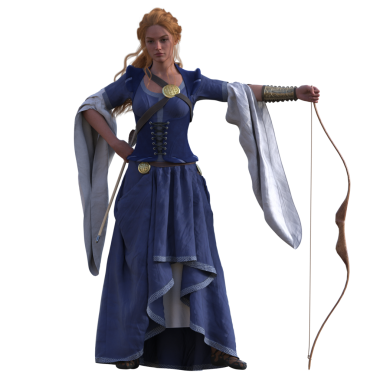 Oklu ortaçağ bakiresi