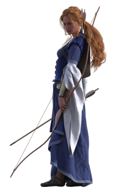 Oklu ortaçağ bakiresi