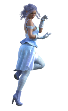 Hava Elementi Büyücü Fantezi Karakteri